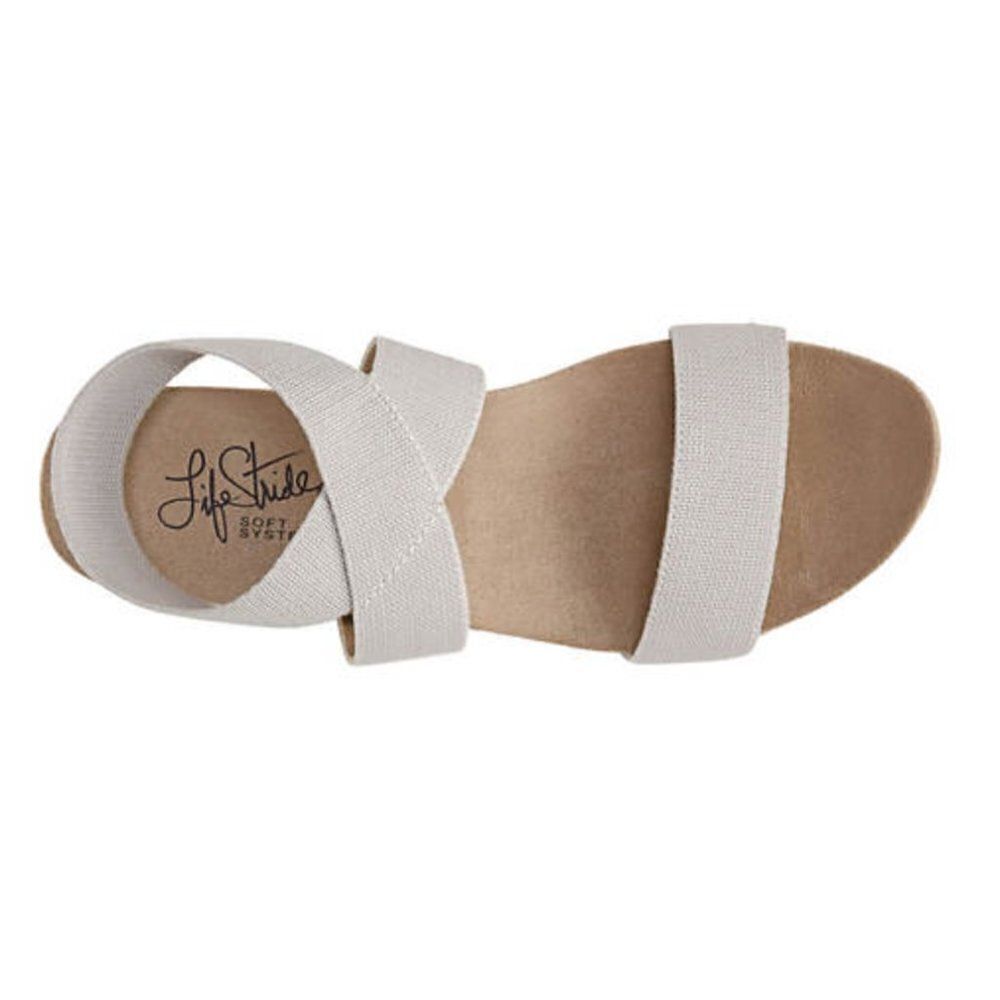 Women's Life Stride Del Mar Wedge Ankle Strap Sandal - Picture 7 of 8